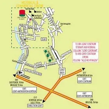 فندق Ibis Centrum St. Baafs Kathedraal خنت